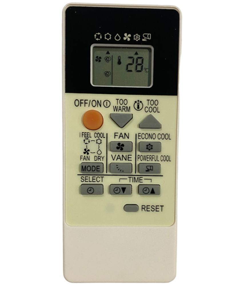     			Upix 122A AC Remote Compatible with Mitsubishi AC