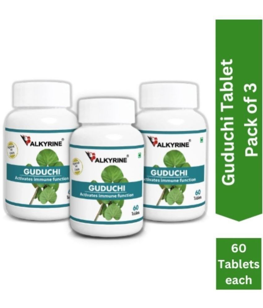     			VALKYRINE Tablets For Immunity ( Pack of 3 )