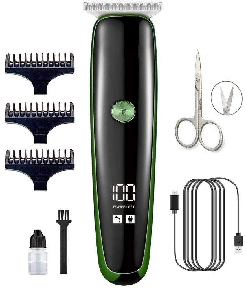     			geemy DIGITAL DISPLAY Multicolor Cordless Beard Trimmer With 60 minutes Runtime