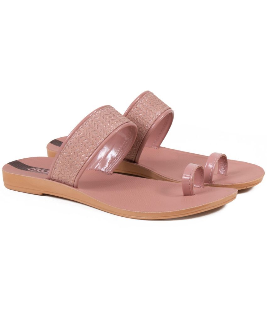     			ASIAN Peach Women's Flats