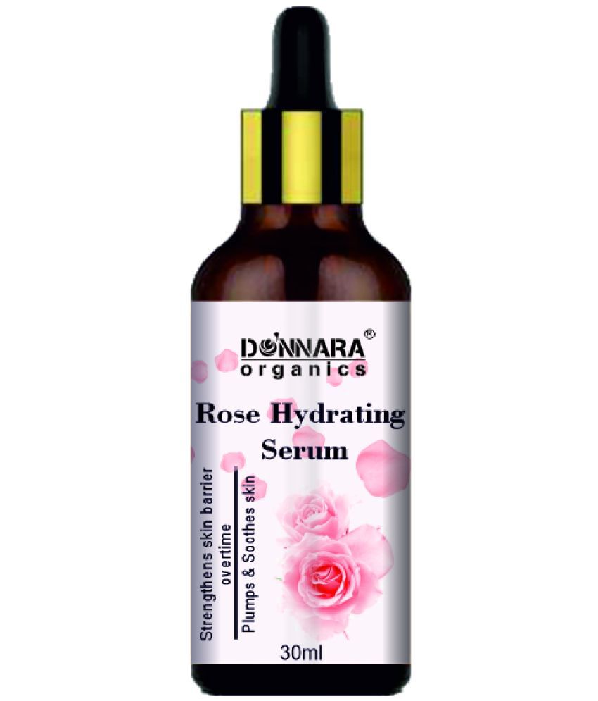     			Donnara Organics Face Serum Rose Water Pigmentation Reducing For All Skin Type ( Pack of 1 )