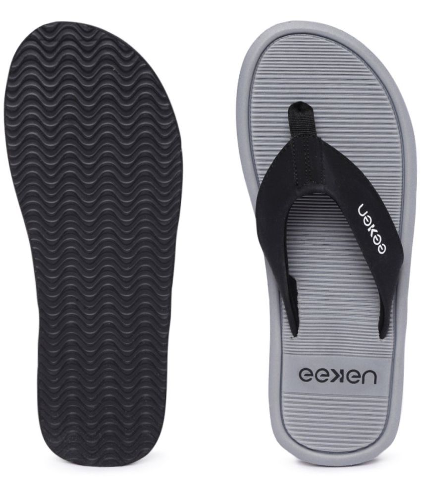     			Paragon Grey Men's Thong Flip Flop