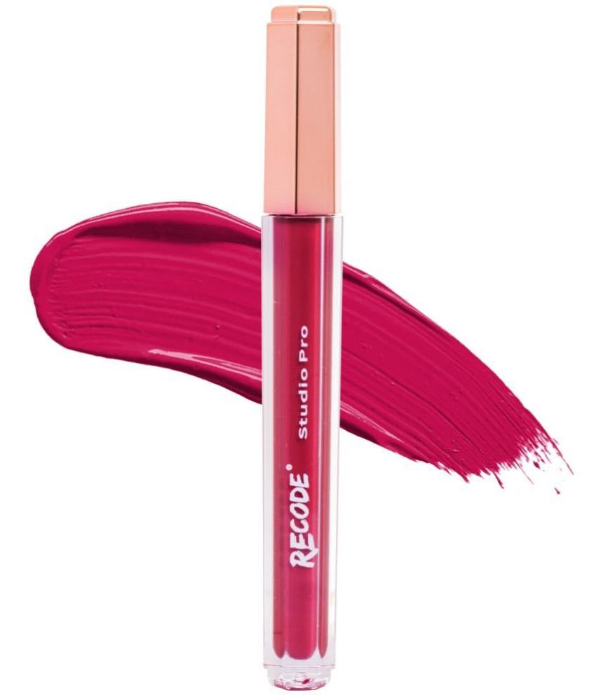     			RECODE Magenta Matte Lipstick 3