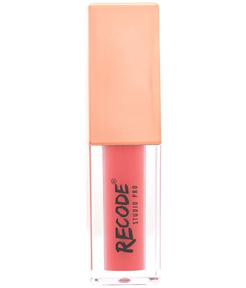     			RECODE Peach Matte Lipstick 3