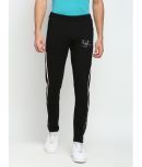 Fitz Black Cotton Blend Men's Trackpants ( Pack of 1 )