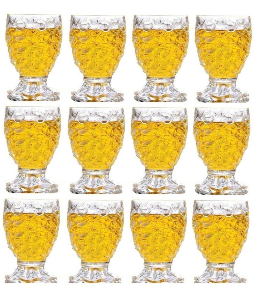     			AFAST Designer Glass Glass Glasses 140 ml ( Pack of 12 )