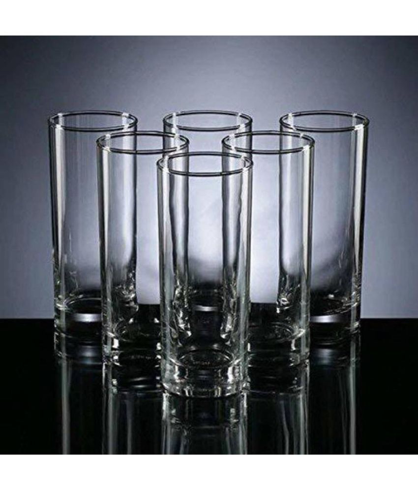     			AFAST Designer Glass Glass Glasses 300 ml ( Pack of 6 )