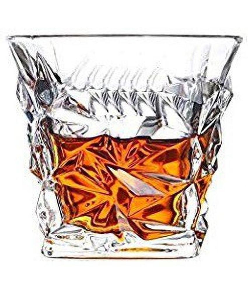     			AFAST Designer Glass Glass Whiskey Glasses 250 ml ( Pack of 1 )