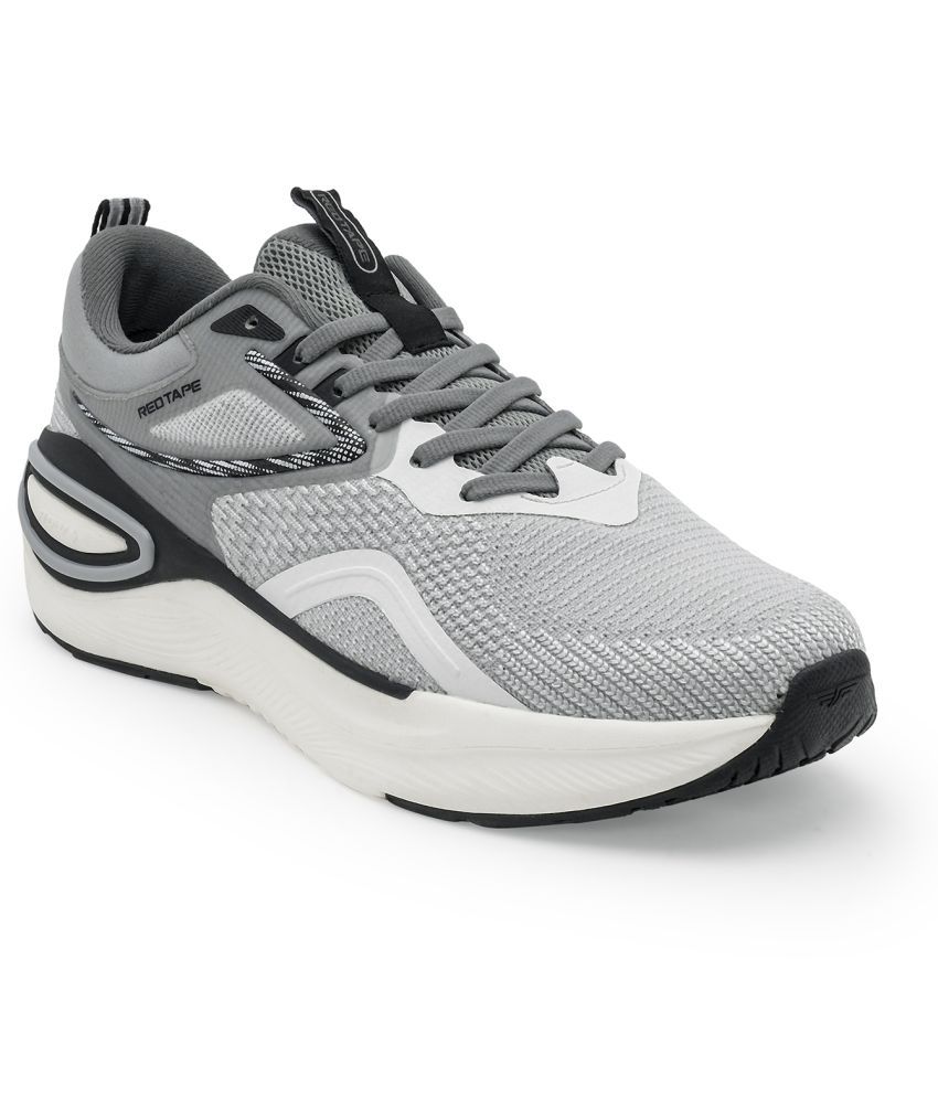     			Red Tape Gray Men's Sports Running Shoes