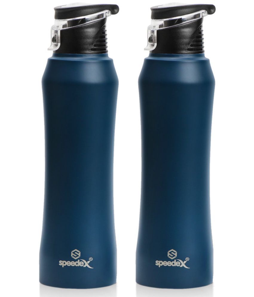     			Speedex - Dark Blue Water Bottle 1000 mL ( Set of 2 )