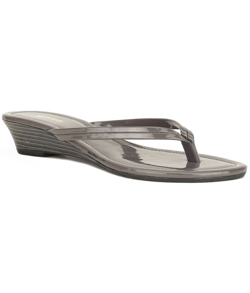     			Bata Gray Women's Flats