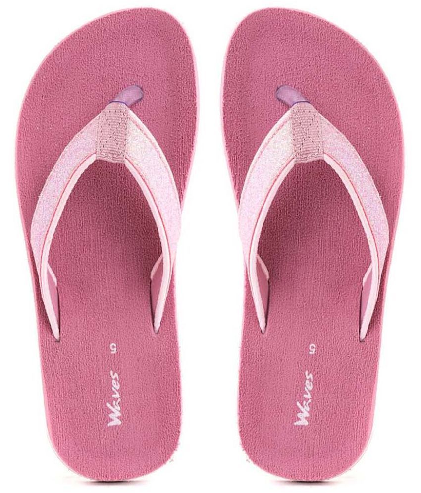     			KHADIM Mauve Women's Slipper