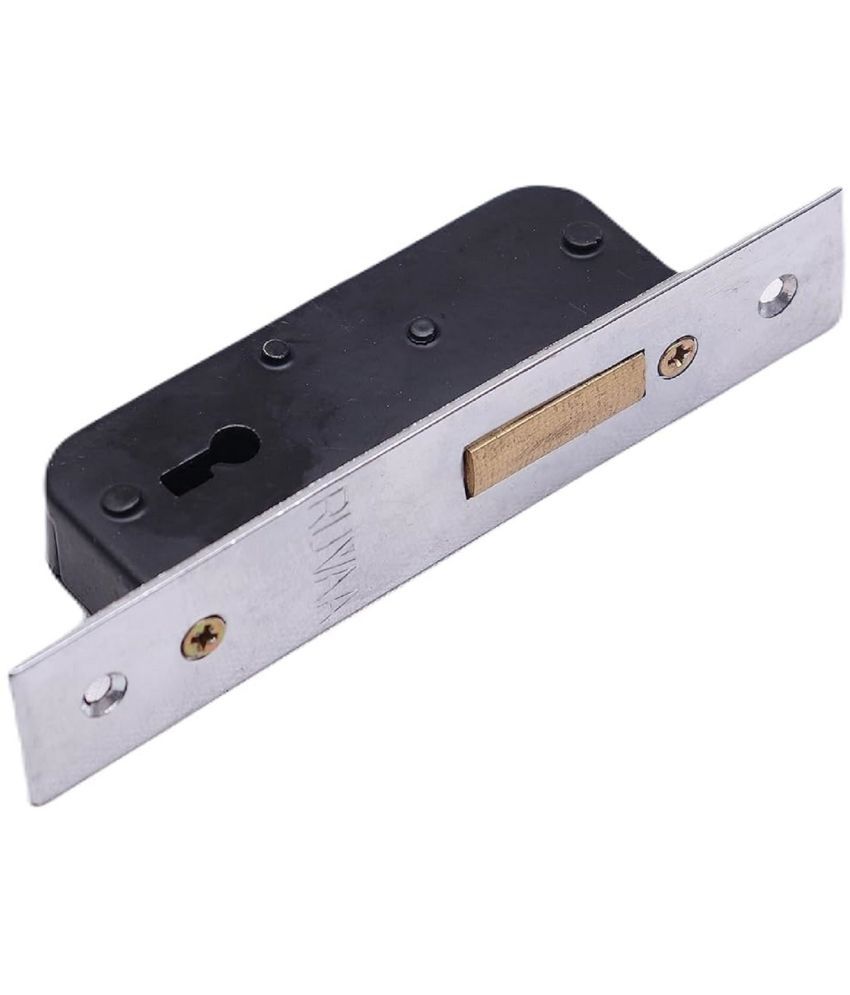     			Premium Sliding Door Hook Lock with 3 Solid Brass Laser Key Dead Bolt Locks