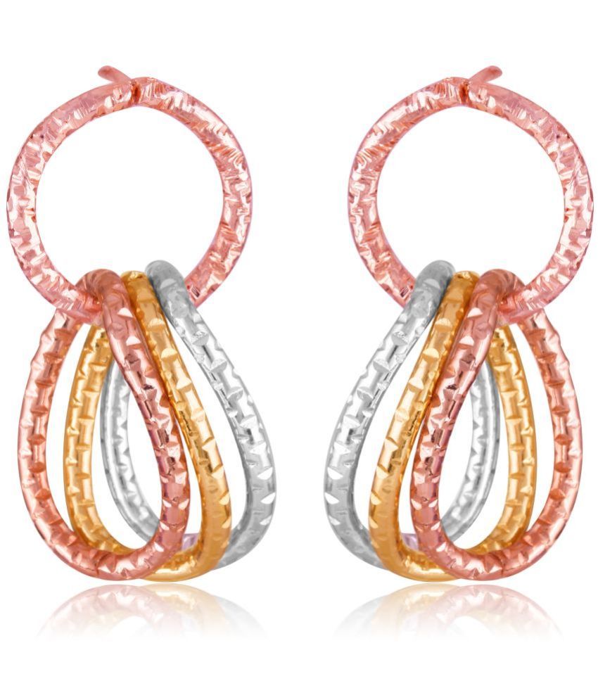     			VIVASTRI Multi Color Drop Earrings ( Pack of 1 )