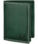 Lorenz Green 100% Leather Men's RFID Wallet ( Pack of 1 )