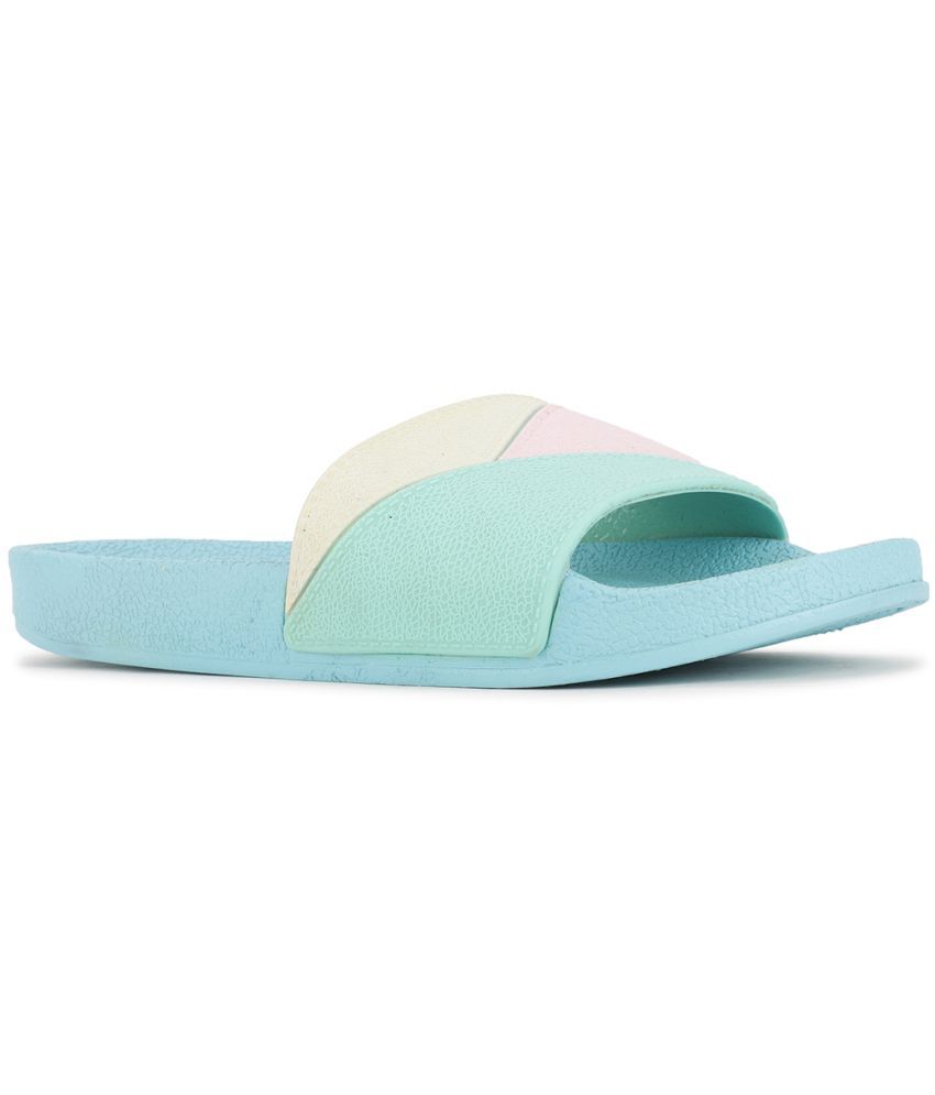     			Bata Green Women's Slide