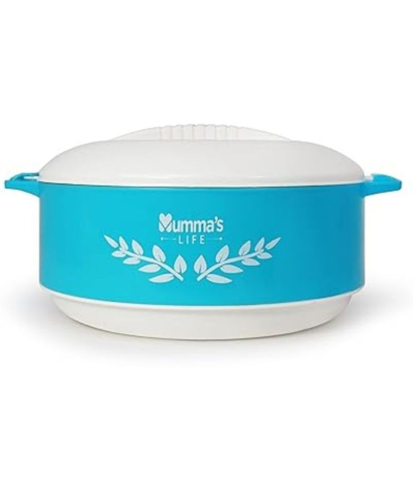     			Mumma's Life ‎MLPCGR1500 Blue Steel Thermoware Casserole ( Set of 1 , 1500 mL )