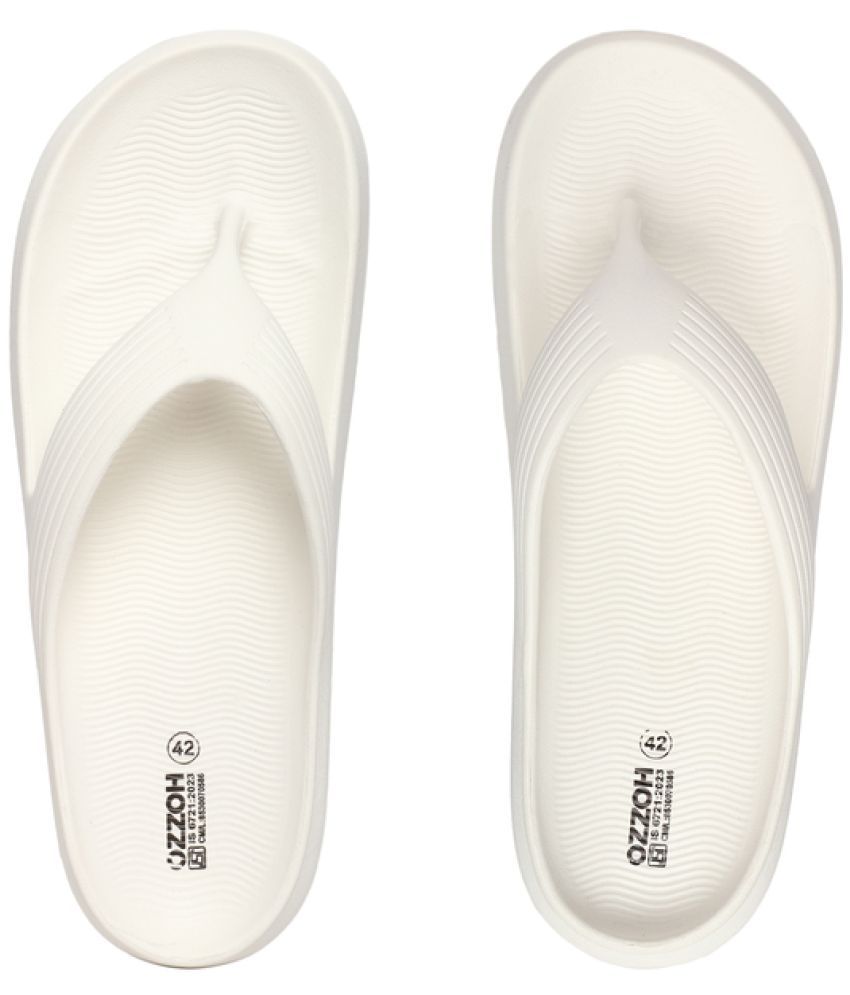     			OZZOH White Men's Daily Slipper