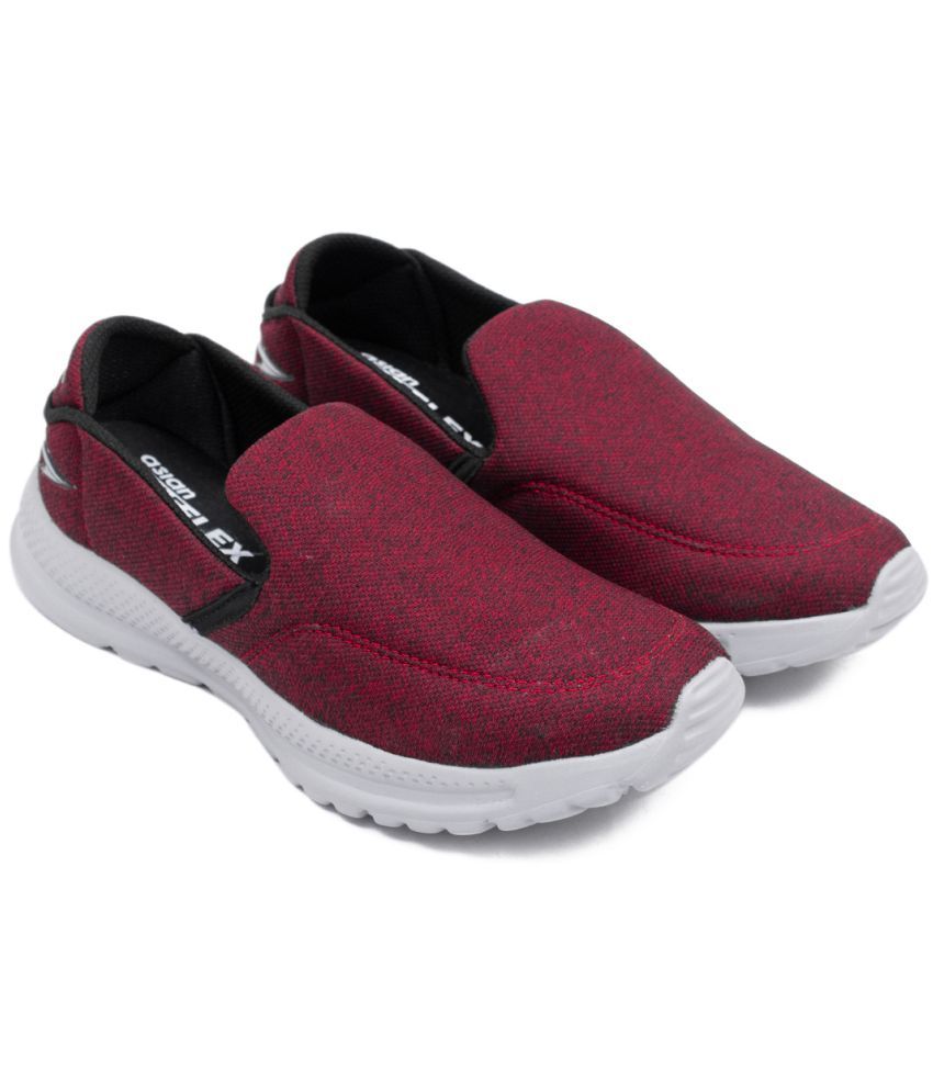     			ASIAN GALAXY-12N Maroon Men's Slip-on Shoes