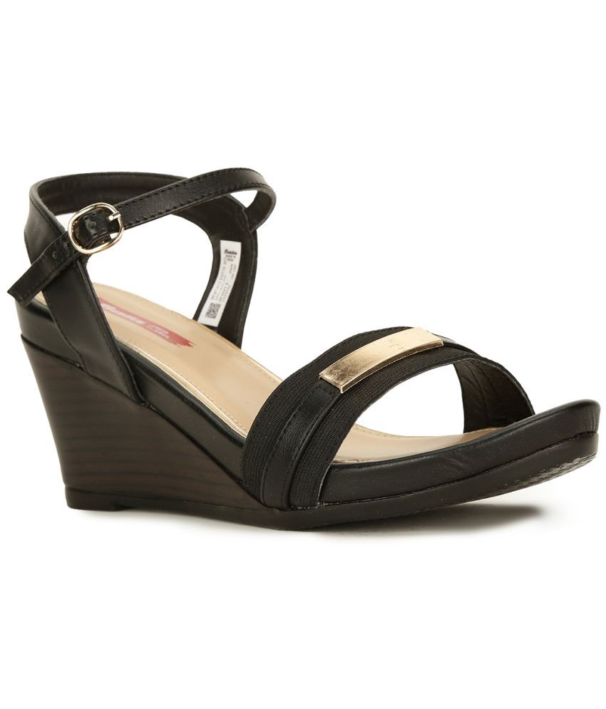     			Bata Black Women's Sandal Heels