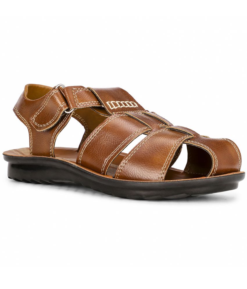     			Bata - Tan Men's Sandals