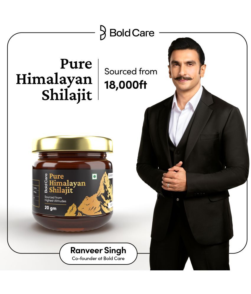     			Bold Care Himalayan Shilajit Resin,The Essence of Wellness, Authentic, Pure & Premium Quality, 20 gm
