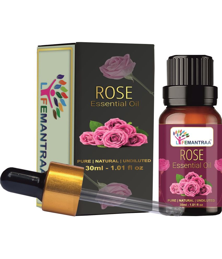     			LIFEMANTRAA Rose Essential Oil 30 mL ( Pack of 1 )