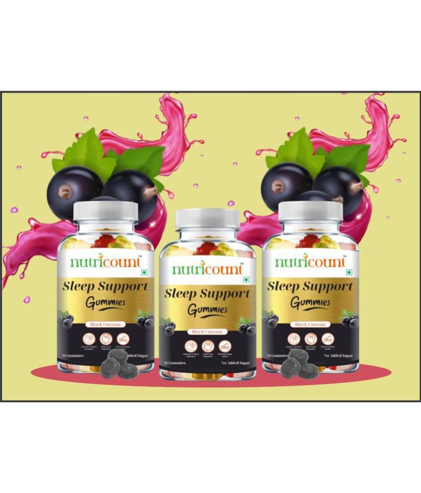     			NUTRICOUNT - Melatonin Gummies ( Pack of 3 )