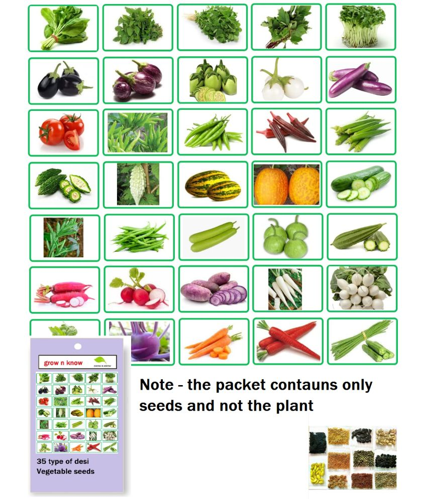     			grow n know Mixed Vegetable ( 2000 Seeds )