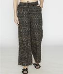 Bonjour Black Viscose Wide leg Women's Palazzos ( Pack of 1 )