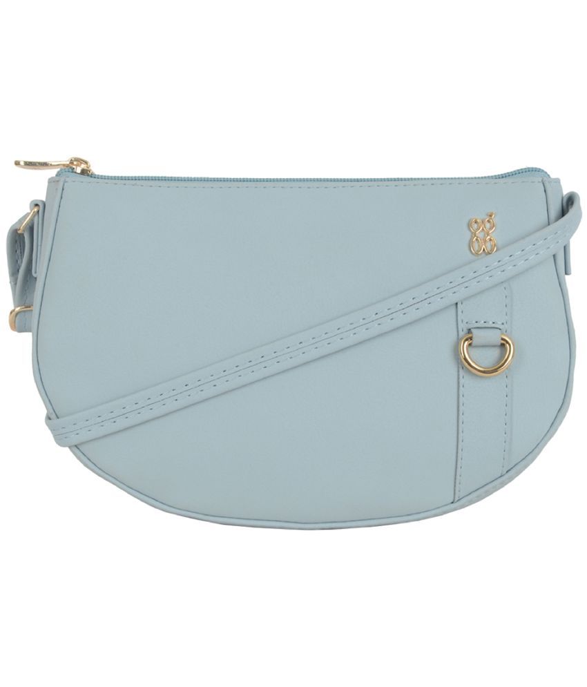     			Baggit Blue PU Handheld