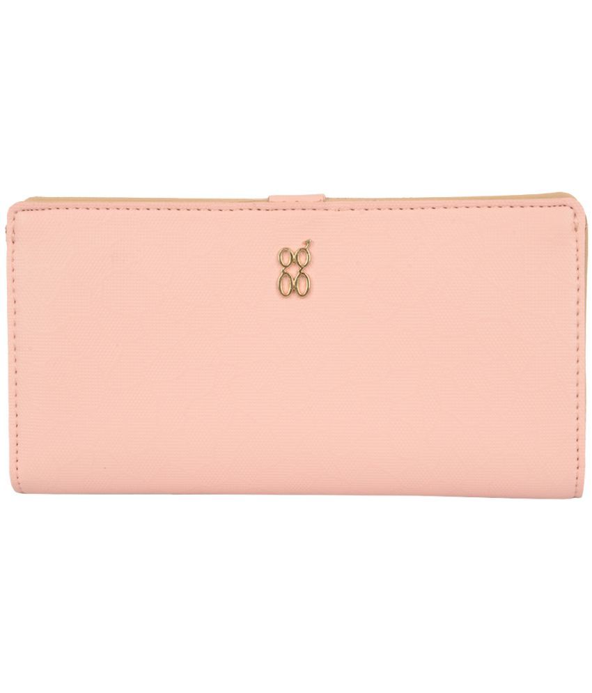     			Baggit PU Pink Women's Bi Fold Wallet ( Pack of 1 )