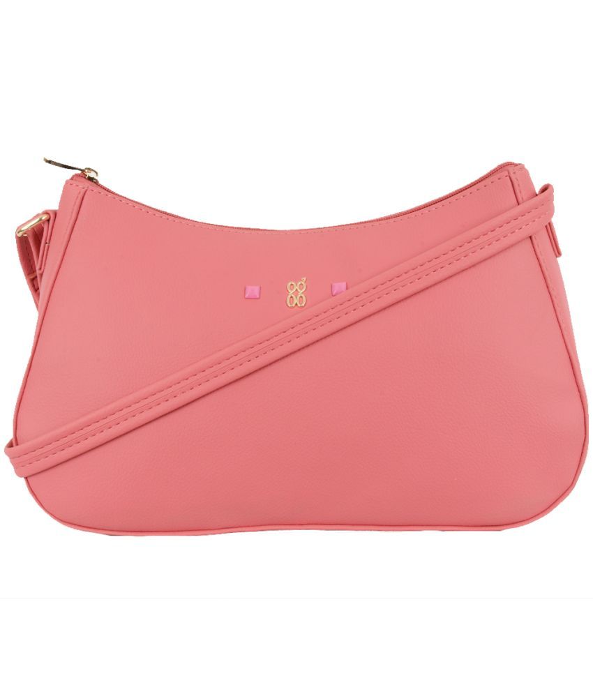     			Baggit Pink PU Handheld