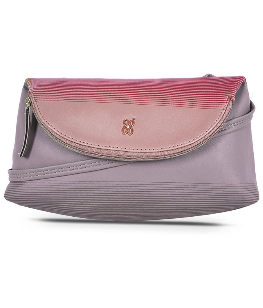     			Baggit Purple PU Handheld