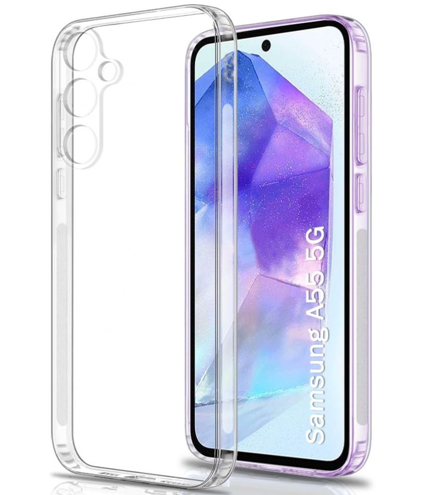     			Kosher Traders Plain Cases Compatible For Silicon Samsung Galaxy A55 5g ( Pack of 1 )