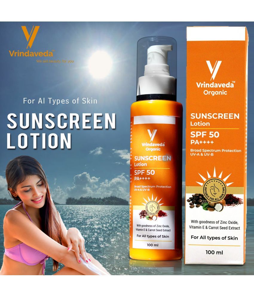     			VRINDAVEDA Lotion All Skin Type Fruit ( 100g gm )