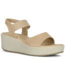 Bata Beige Women's Sandal Heels