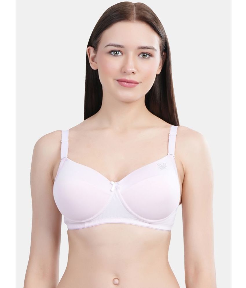     			LACYLUXE Nylon Women's T-Shirt Bra ( Pink )