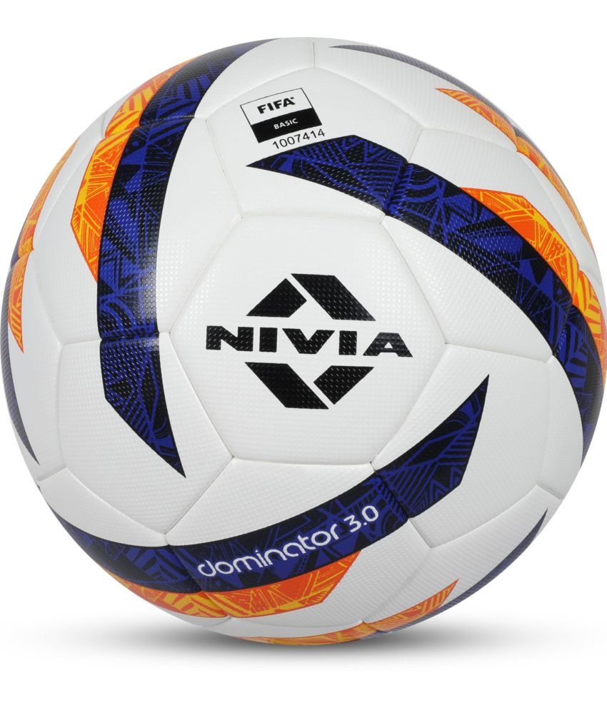     			Nivia Multicolor Rubber Football ( Pack of 1 )