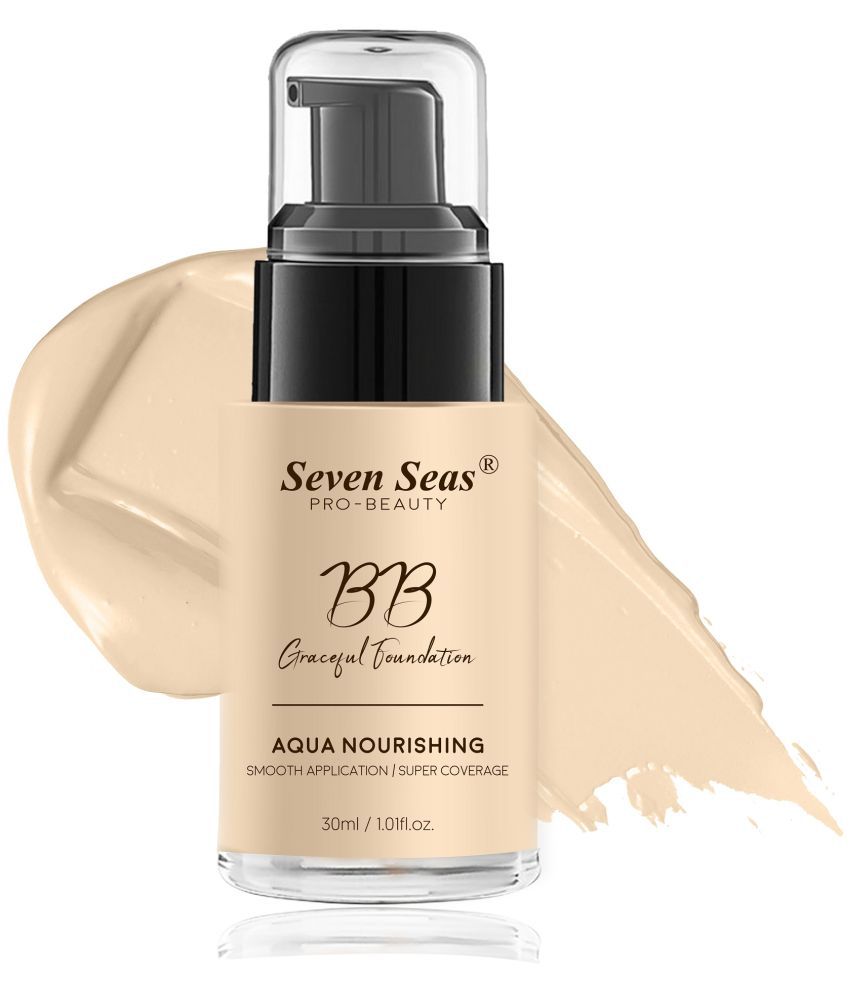     			Seven Seas Matte Cream For All Skin Types Skin Light Foundation Pack of 1