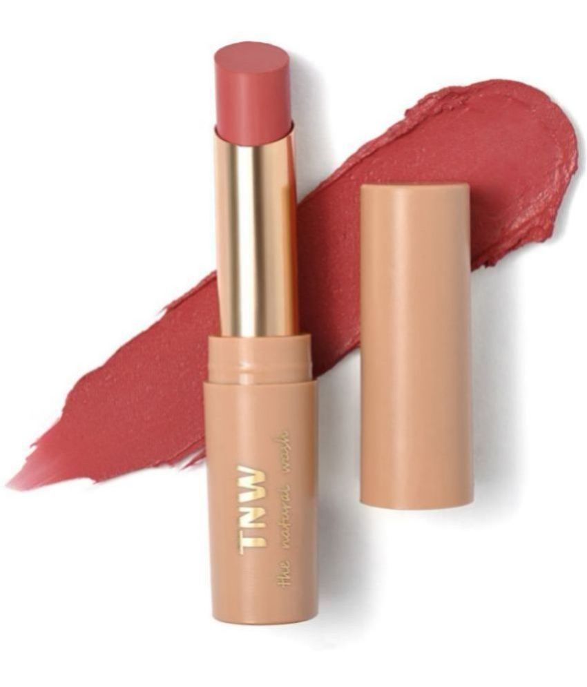     			TNW - The Natural Wash Pink Matte Lipstick 3.5