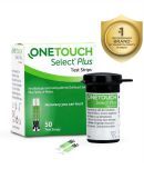 OneTouch Select Plus Test Strips | Pack of 50 Strips | For OneTouch Select Plus Simple Glucometer