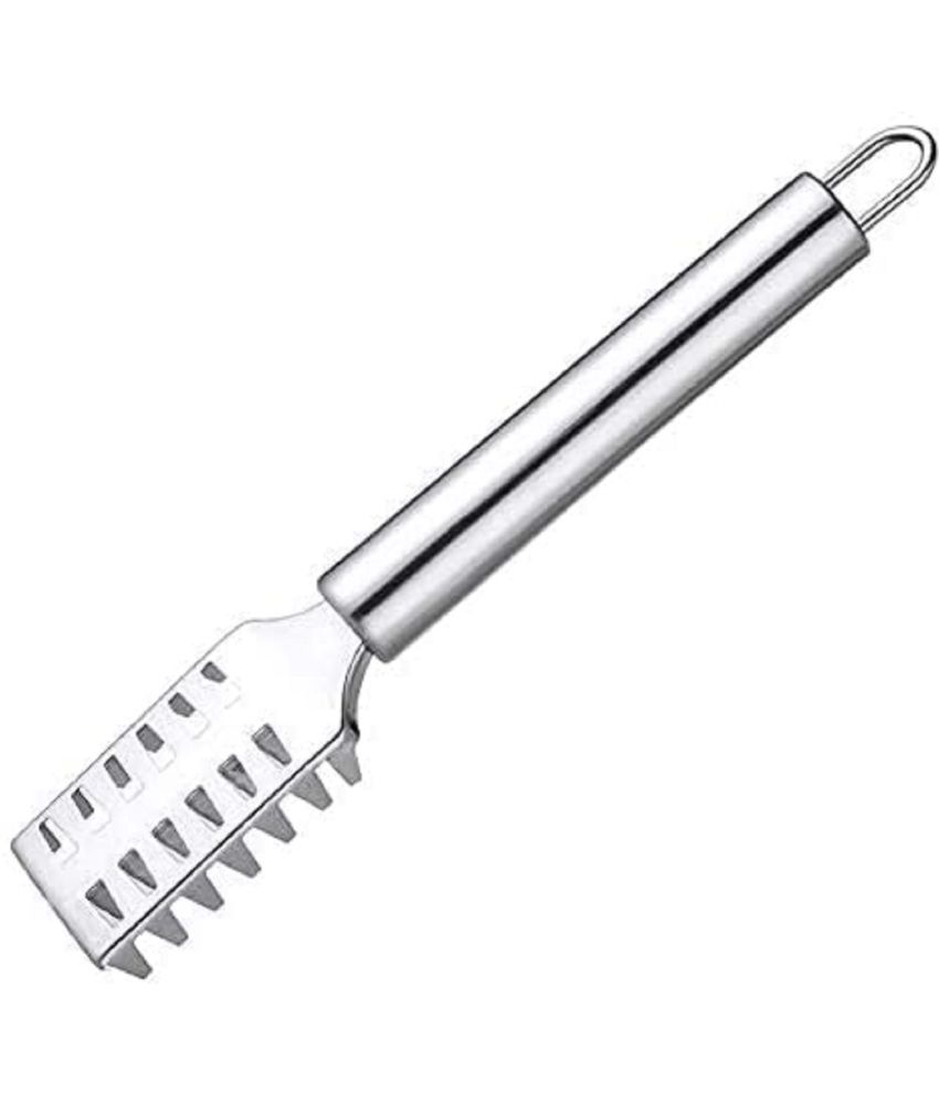     			Anjal Trader Silver Stainless Steel Peeler Set ( Pack of 1 )