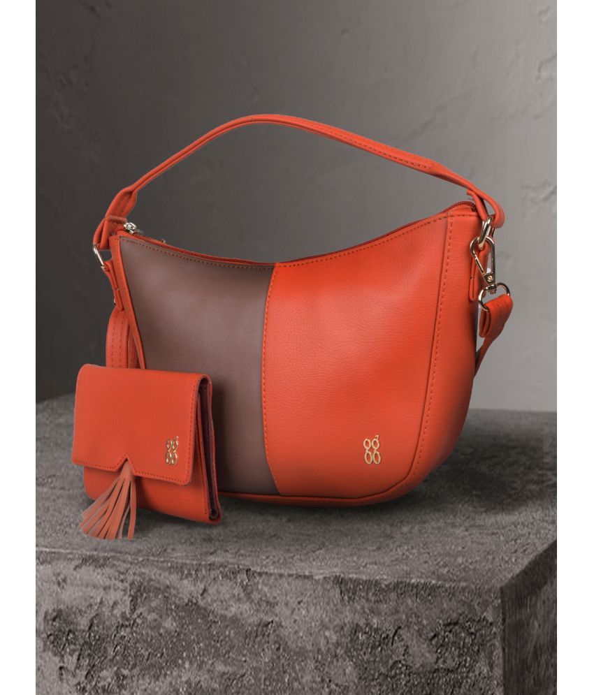     			Baggit Red PU Combo