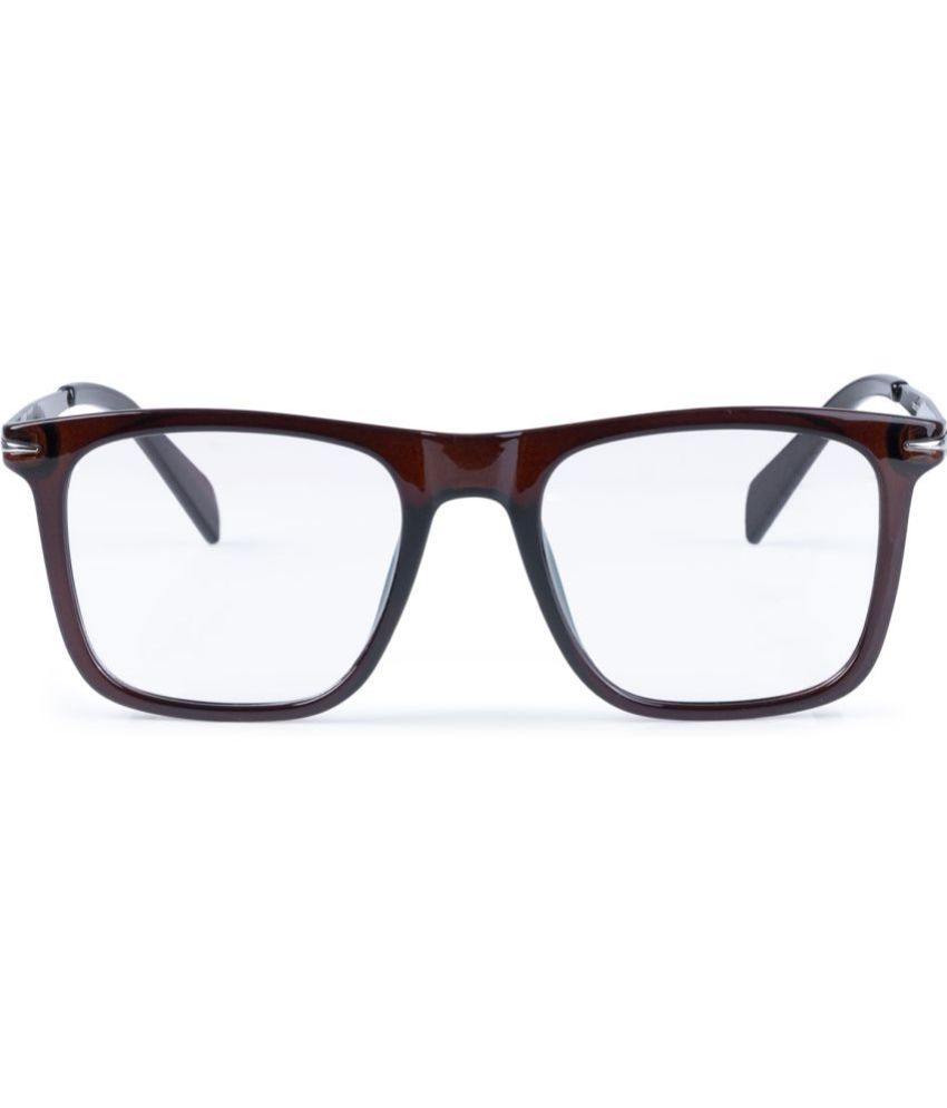     			Redex Brown Square Eyeglass Frame ( Pack of 1 )