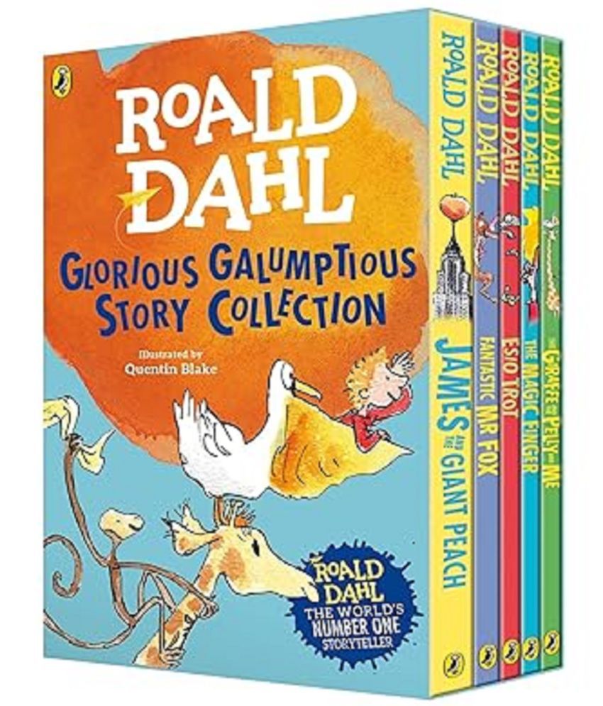     			Roald Dahl's Glorious Galumptious Story 4 BOOKS  NEW