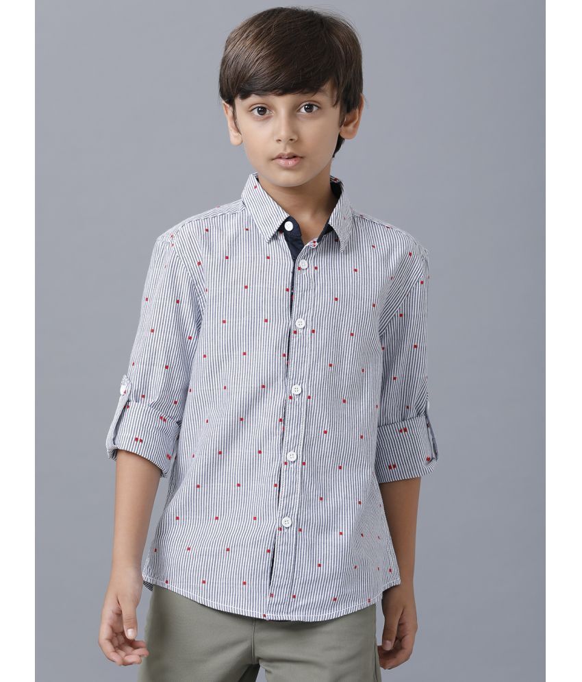     			BOYS FULL SLEEVE REGULAR FIT SHIRT