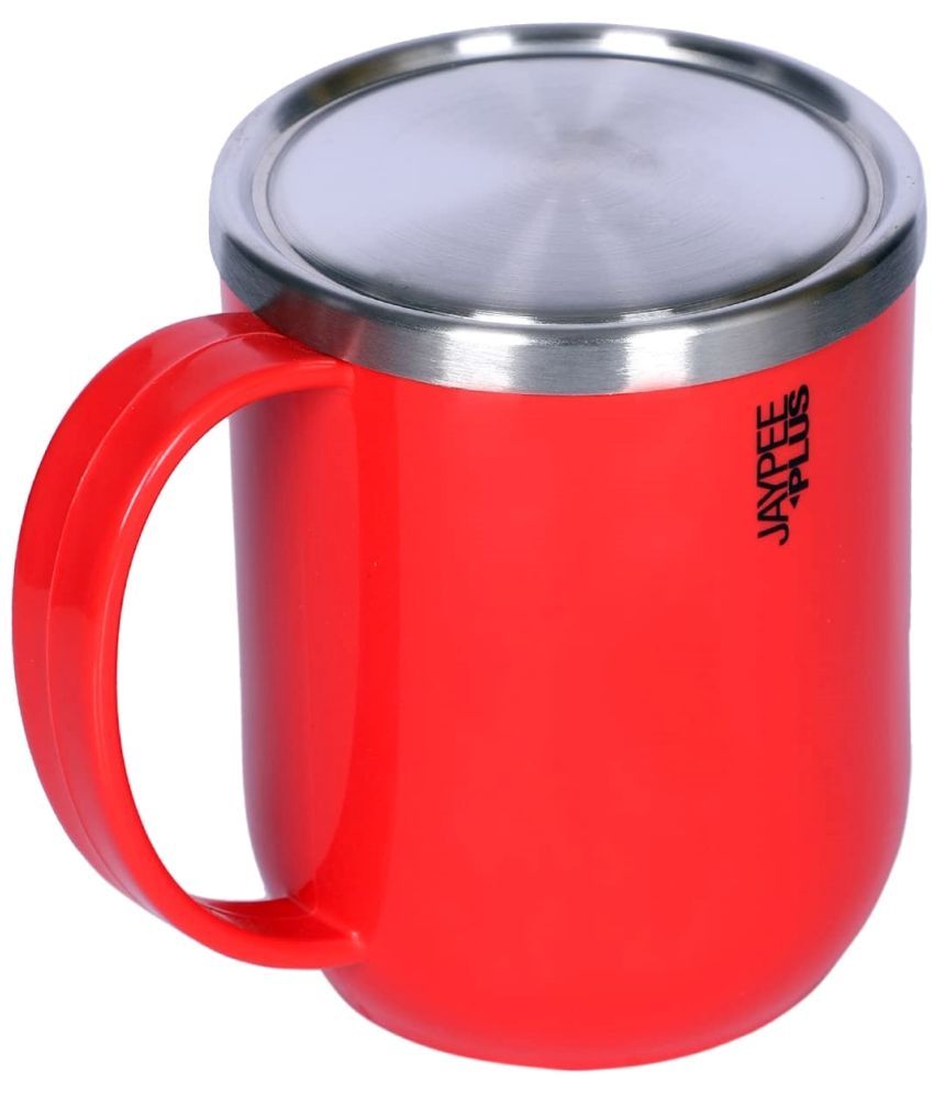     			Jaypee Plus CUPSHUP MUGS Solid Stainless Steel Coffee Mug 400 mL ( Pack of 1 )