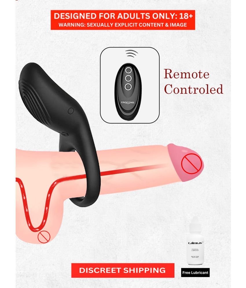     			Wireless Remote Control Pleasure Max Mood enhancer Vibrating Cock Ring for Men with Adjustable Fit and Soft Silicon Material