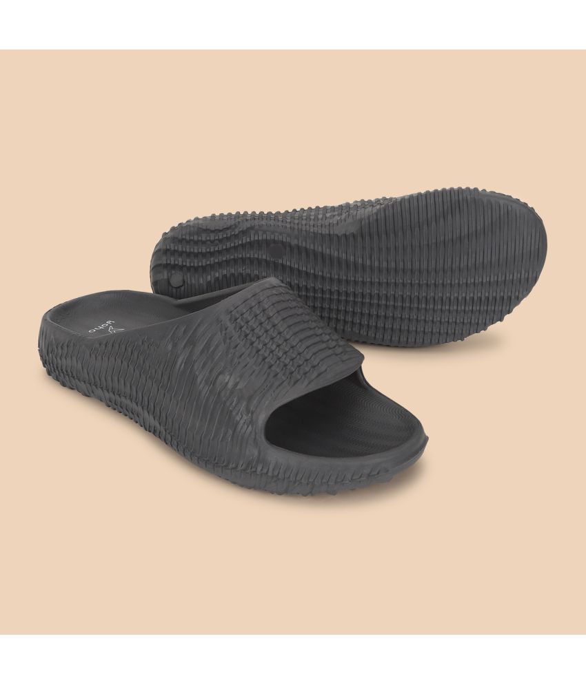     			Yoho Grey Men's Slide Flip Flop